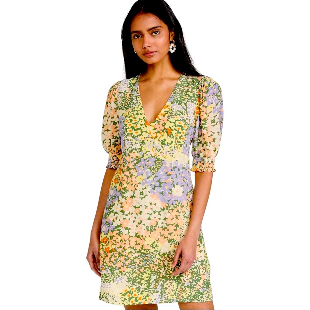 Rails Roma Floral Dress in Gardenia, XS. New with tags!
